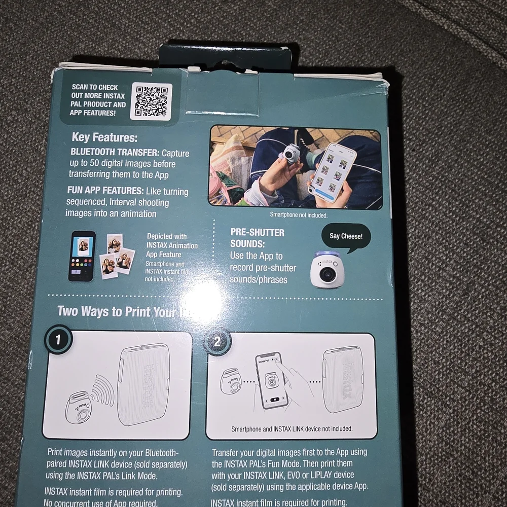 Fujifilm Instax Mini Camera in White